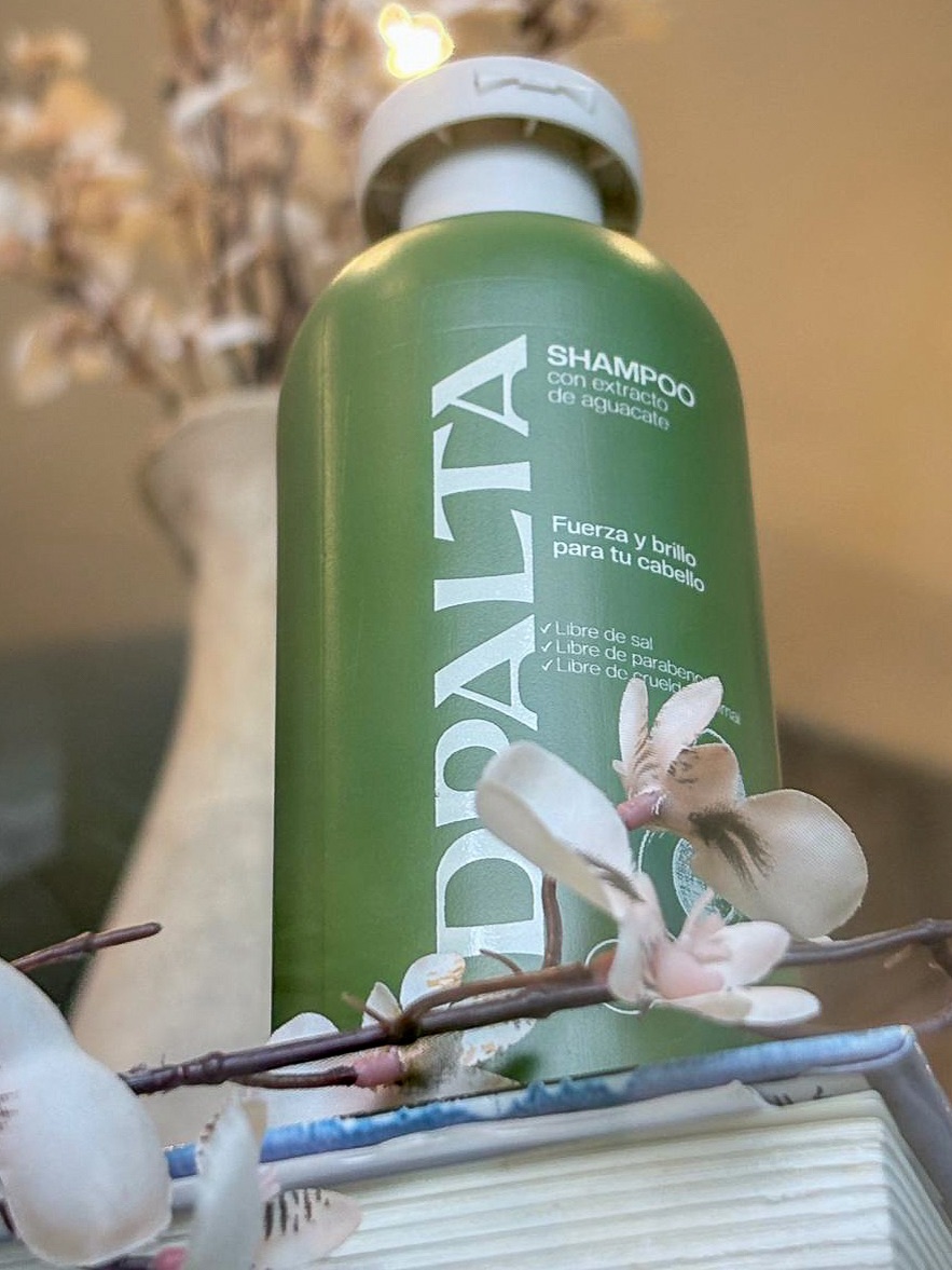 Shampoo con extracto de aguacate